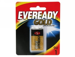 BATTERY EVEREADY #A522 GOLD (9V) BP1
