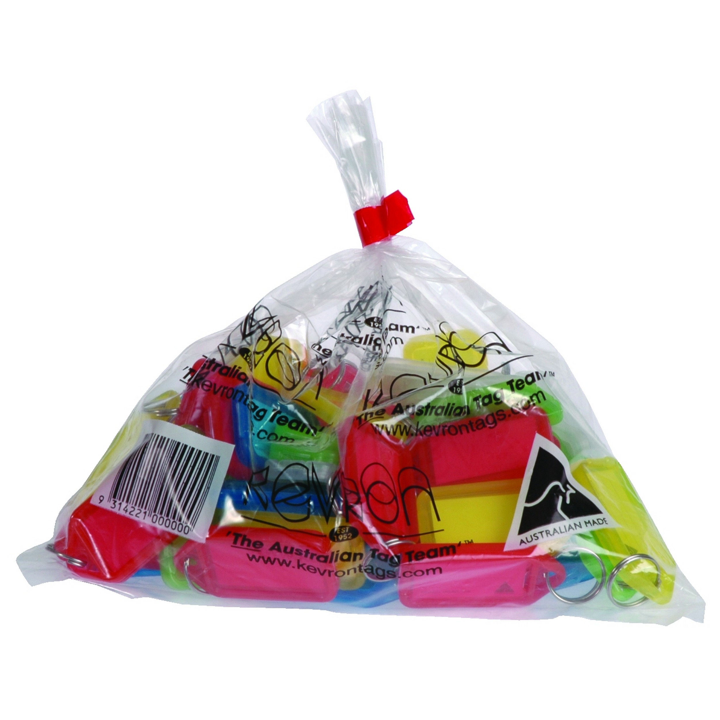 KEVRON ID5 KEYTAGS ASSORTED BAG 50