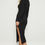 Thumbnail: LISI Front Twist Neckline Textured Jersey Midi Dress