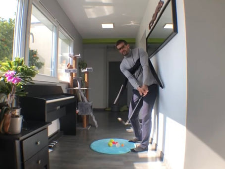 Le golf en mode confiné - programme de coaching golf en ligne