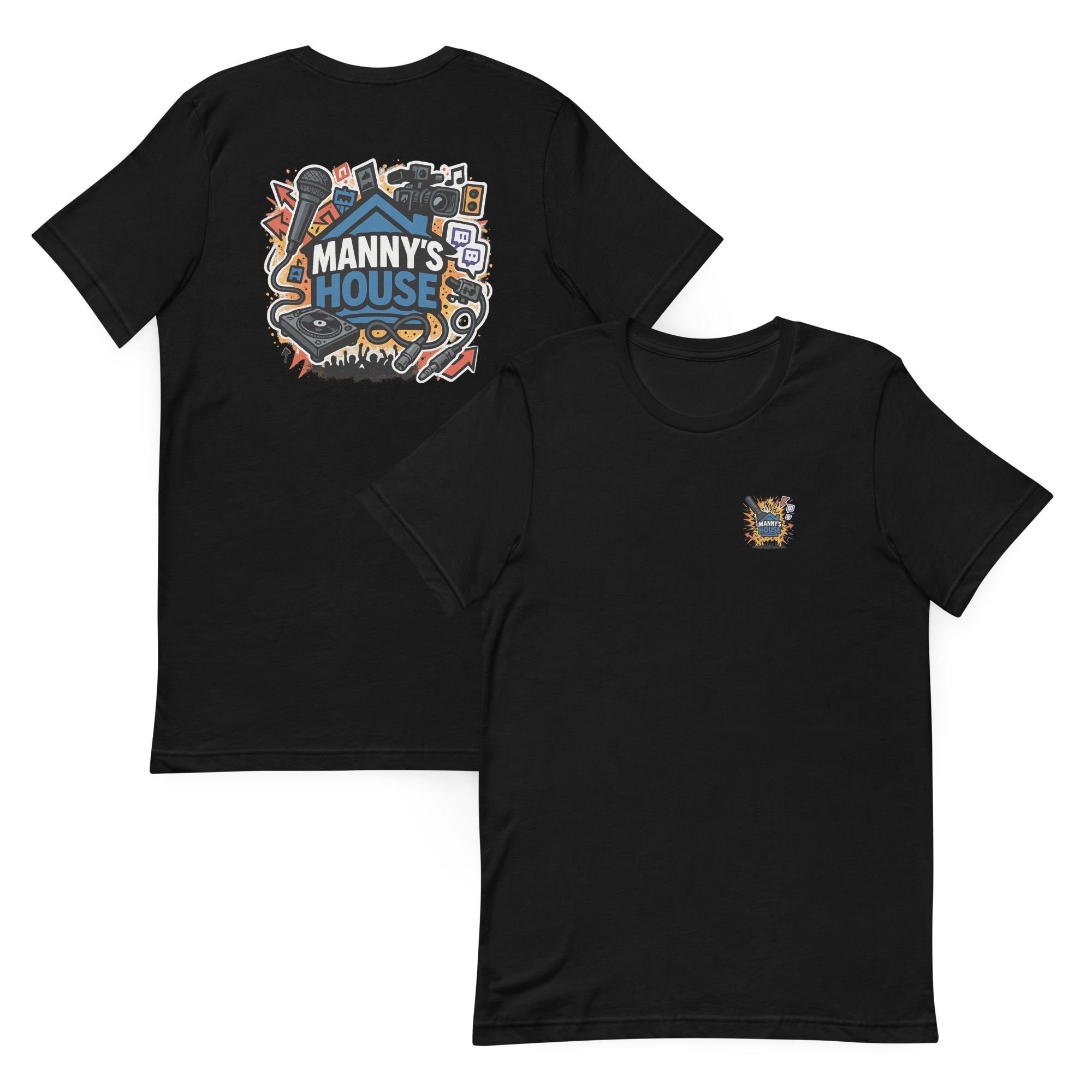 BLK HARD WORK POCKET LOGO t-shirt