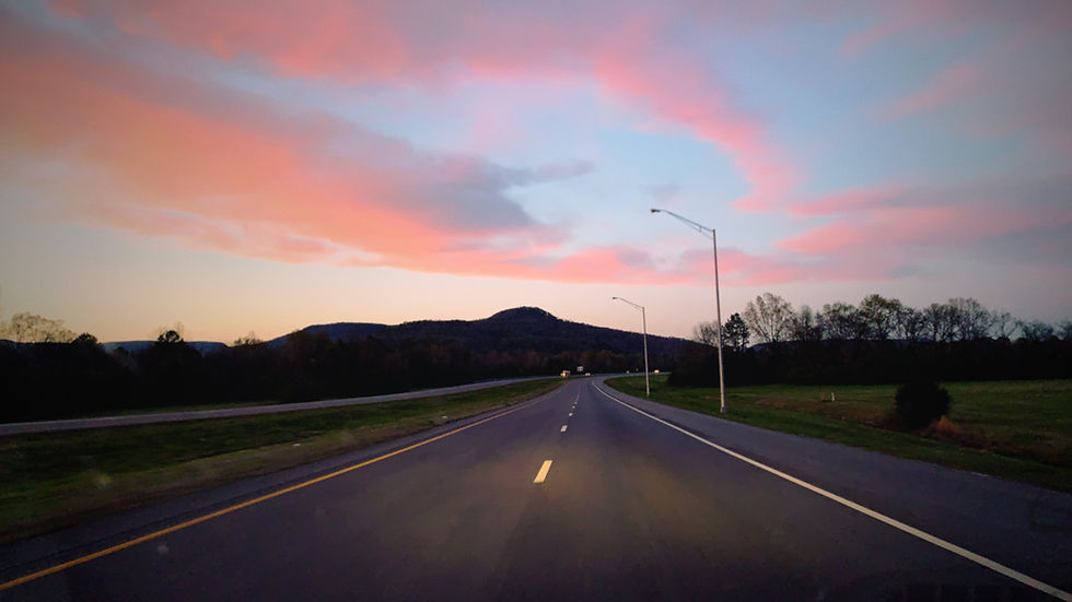 Orange Hoop and Leather