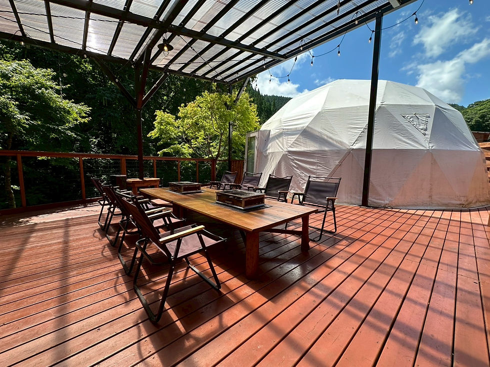 BBQ場