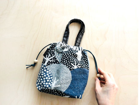 New pattern - Kiko drawstring bag