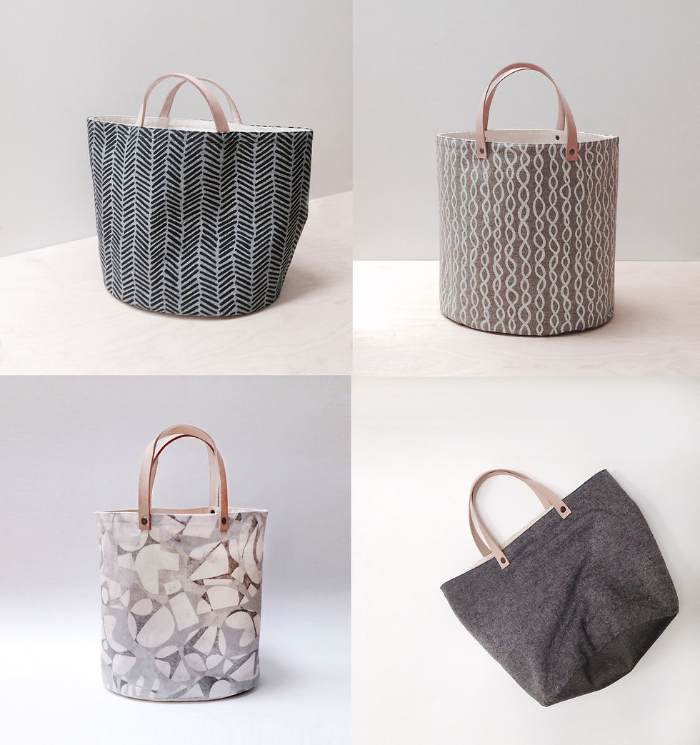 Lizzy Tote Pattern by Indigobird Design