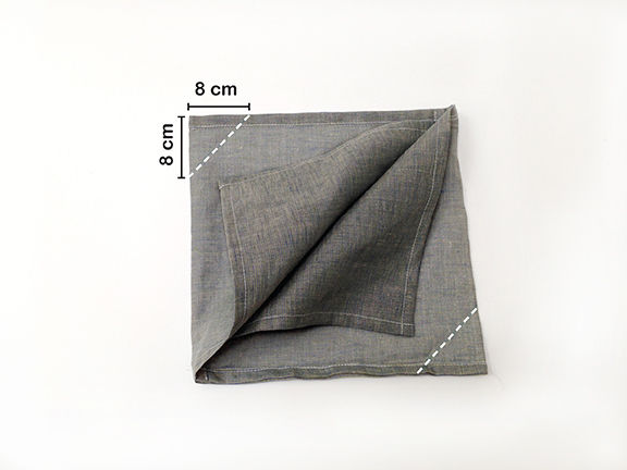 Origami Bento Bag - step 6 / Indigobird Design