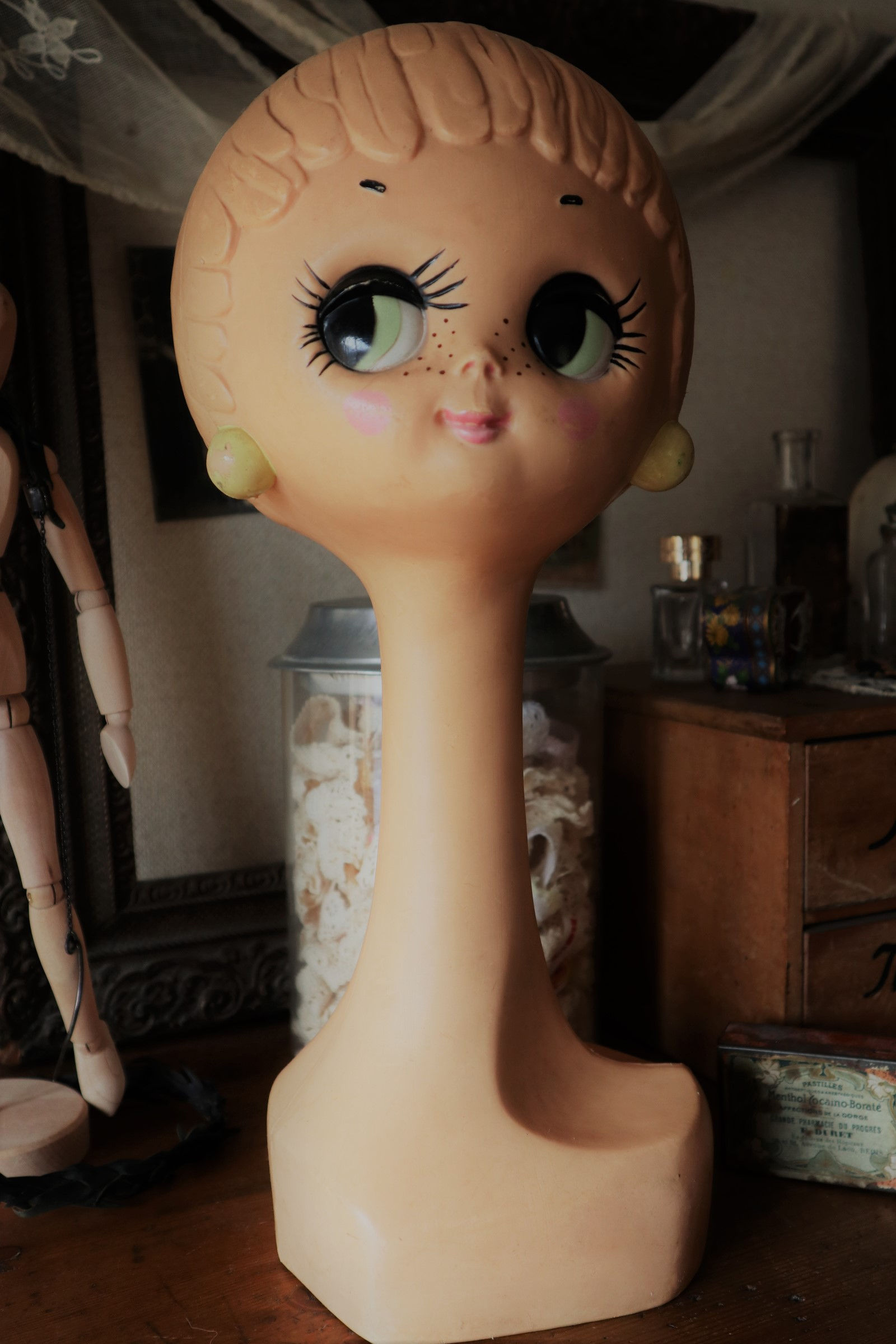 twiggy マネキンヘッド