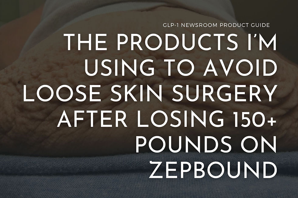 The Products I'm Using to Avoid Loose Skin Surgery After Weight Loss