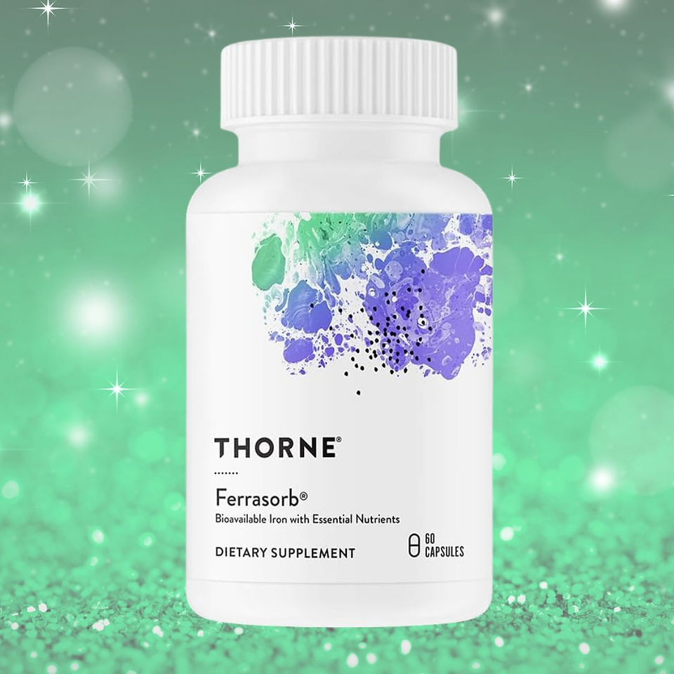 Thorne Iron Supplement bottle