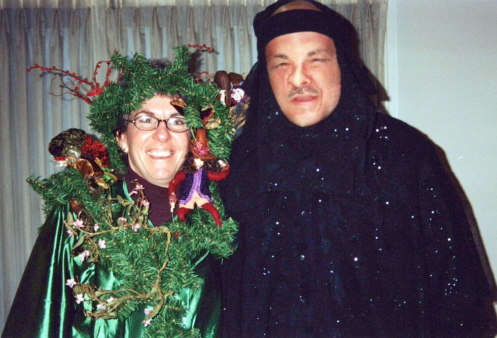Sheri and Mickey (Lord of the Rings Party), 1990s