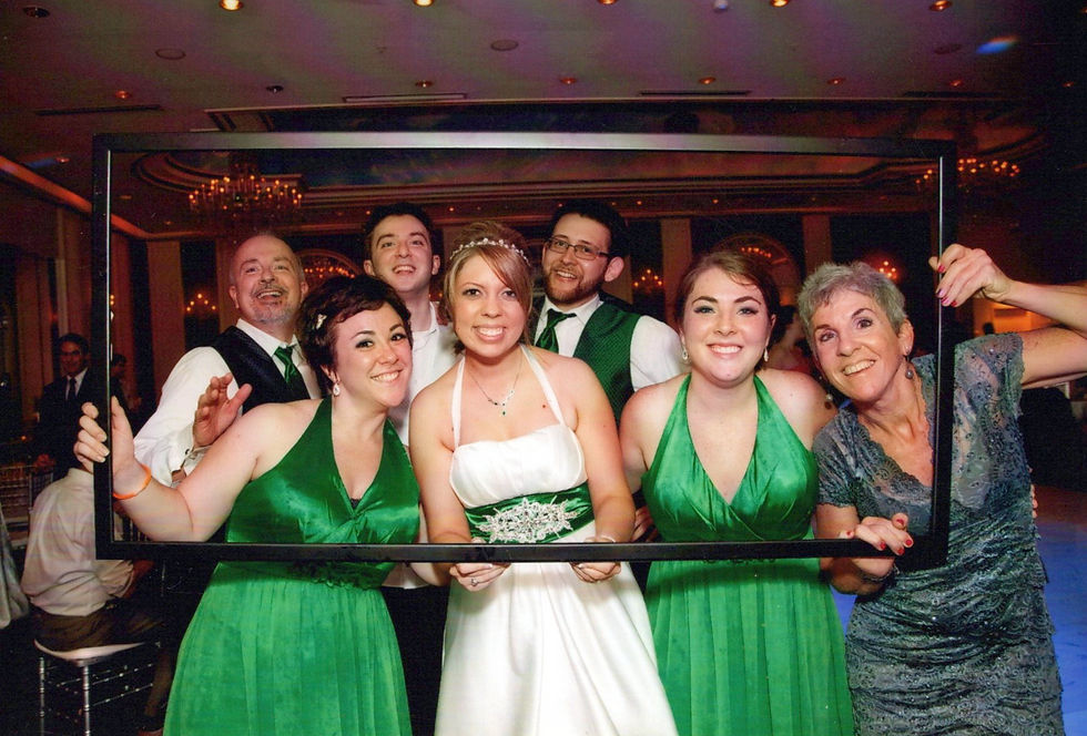 Mickey, Sheehan, Chase Hernandez, Melissa, Kylie Conner, Kenzie, Sheri (Sheehan and Kylie's Wedding)