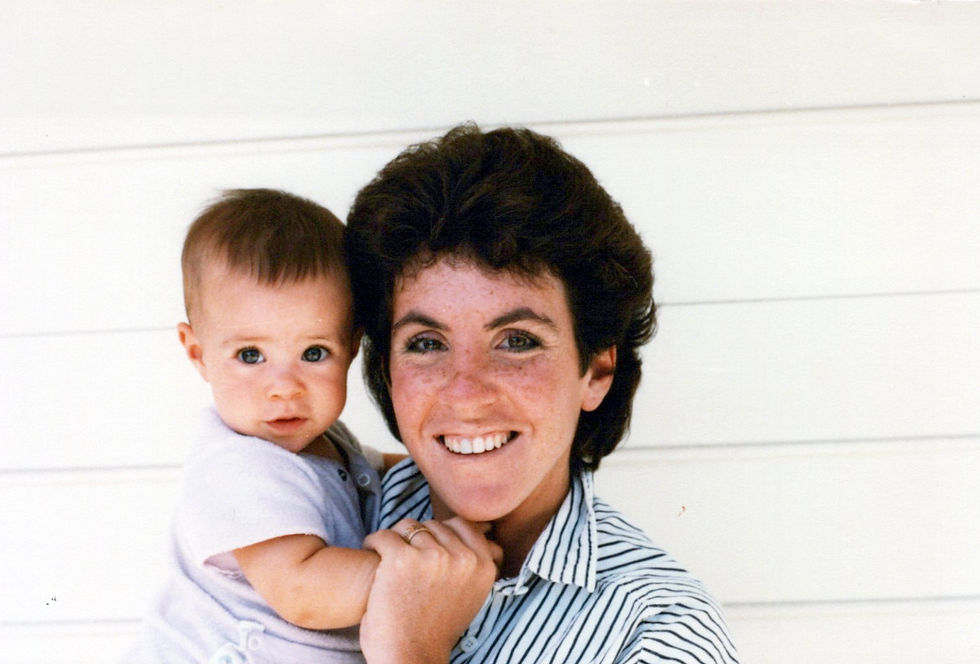 Melissa and Sheri, 1985