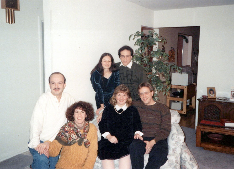 Mickey, Sheri, Cathy Wald, Phil Wald, Lisa Modal, Larry Modal, 1990s