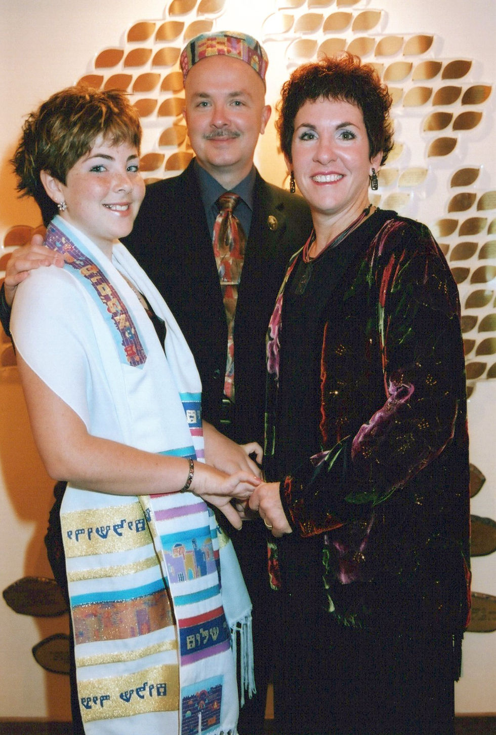 Kenzie, Mickey, Sheri (Kenzie's Bat Mitzvah), 2003