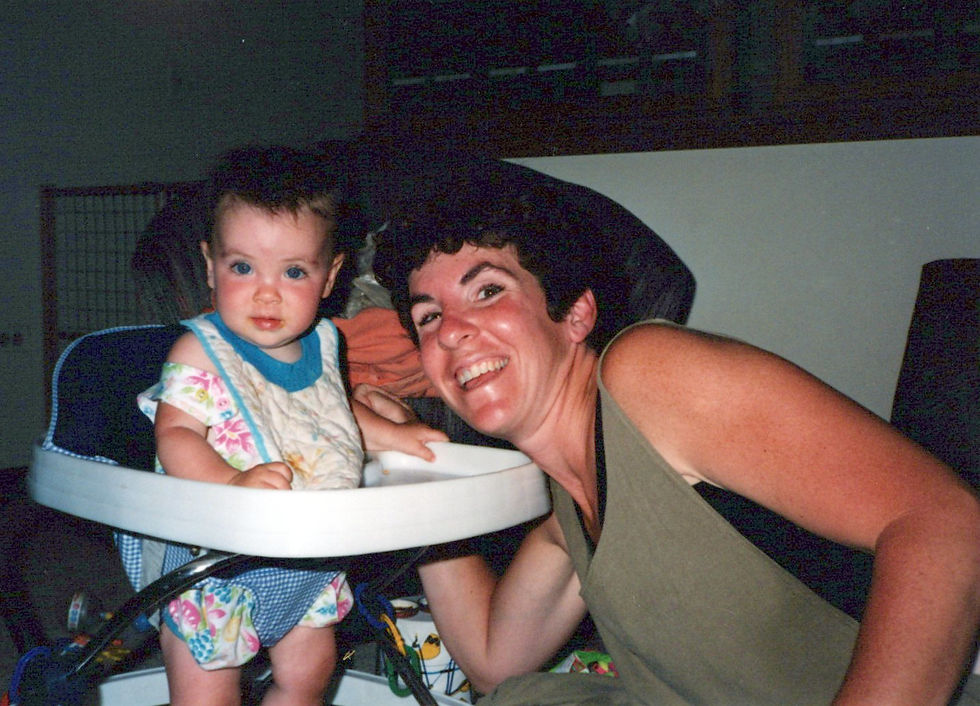 Kenzie and Sheri, 1990