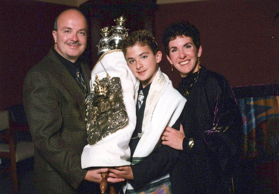 Mickey, Sheehan, Sheri (Sheehan's Bar Mitzvah), 2001