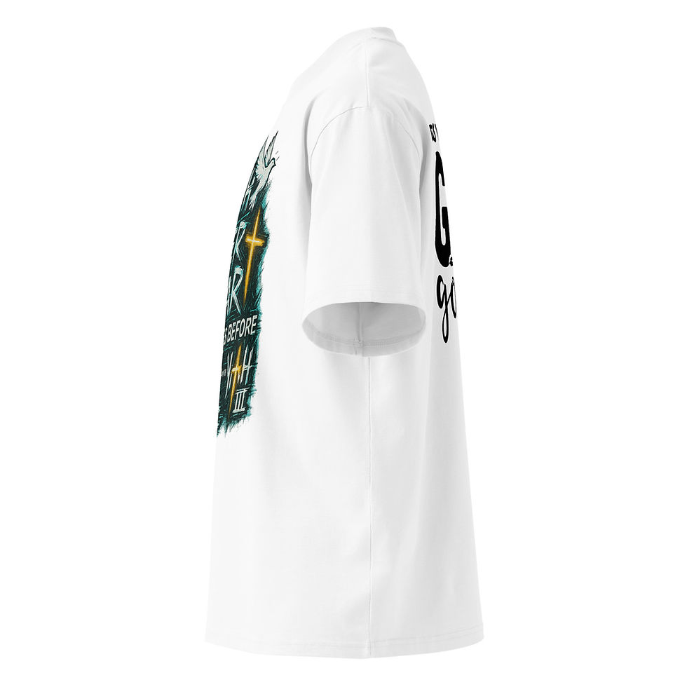 Thumbnail: Faith Over Fear Oversized T-Shirt – Kingdom Citizen Collection