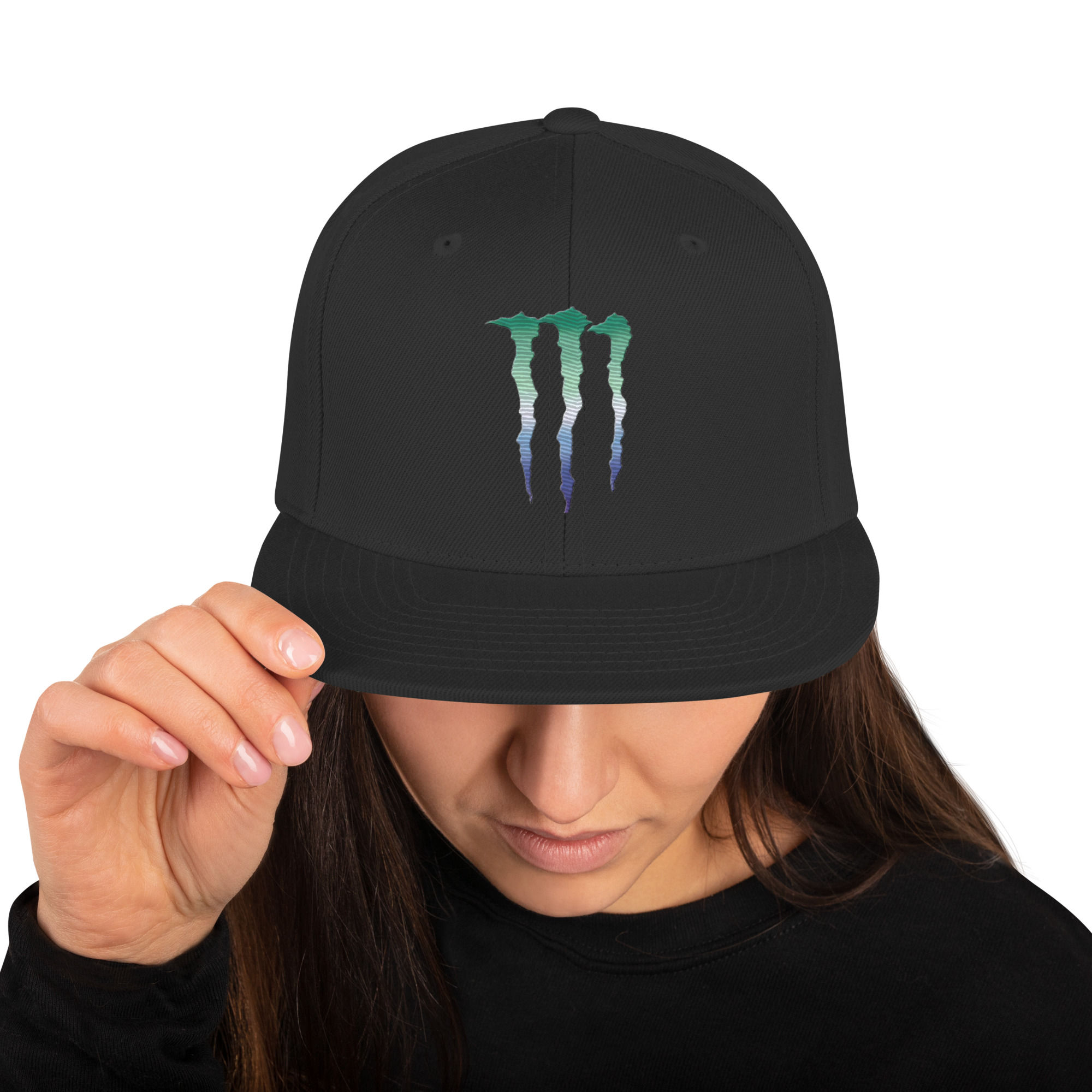 Gay Men Monster Logo Snapback Hat