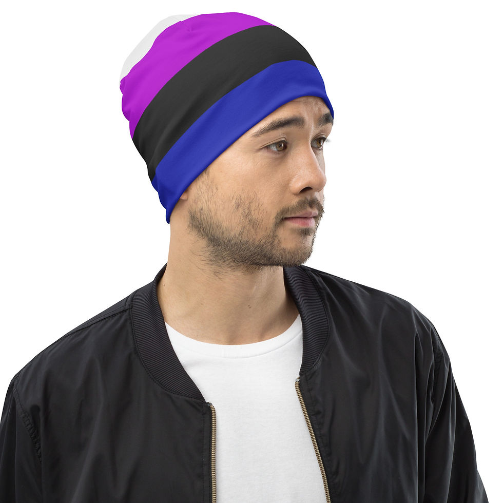 Thumbnail: Genderfluid Pride Beanie