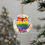 Thumbnail: Rainbow Purride Cat Ceramic Ornament