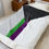 Thumbnail: Demisexual Flag Velveteen Plush Blanket