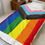 Thumbnail: Progress Flag Velveteen Plush Blanket