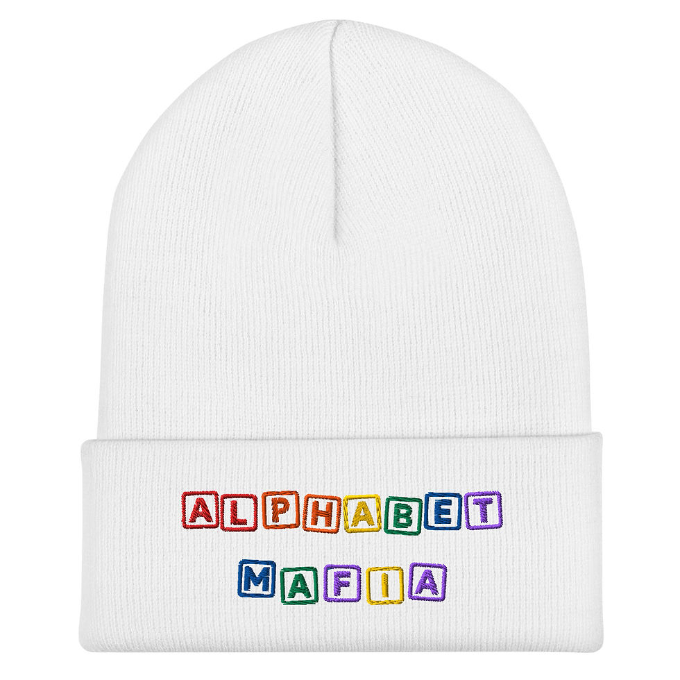 Thumbnail: Alphabet Mafia Cuffed Beanie