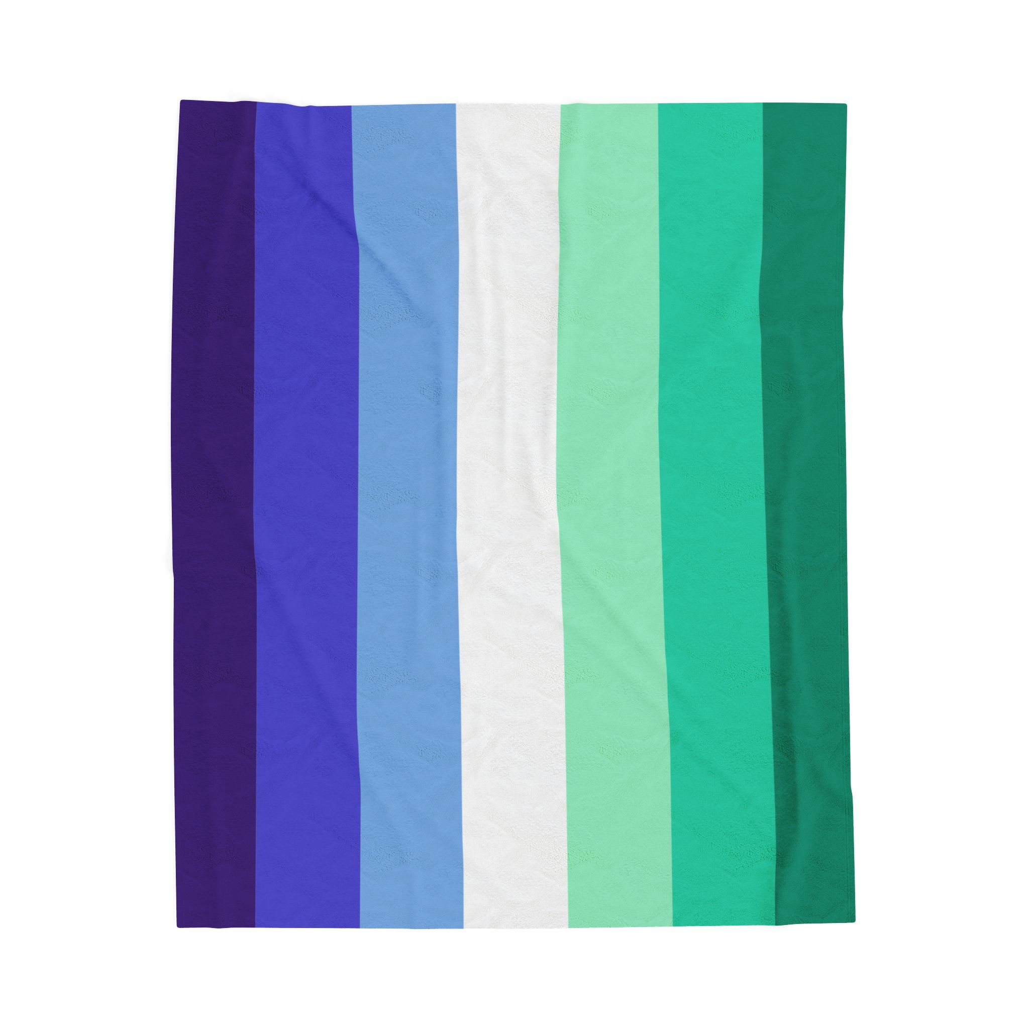 Gay Men Flag Velveteen Plush Blanket