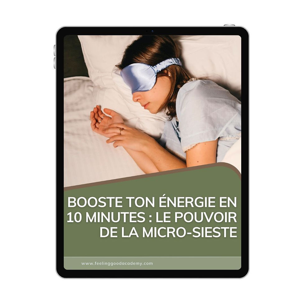 Pack Boost Micro-sieste