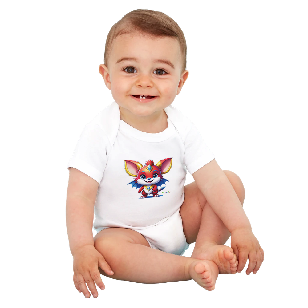 LUNULIS * LIO * Organic Baby Short Sleeve Bodysuit / BIO STRAMPLER BODY