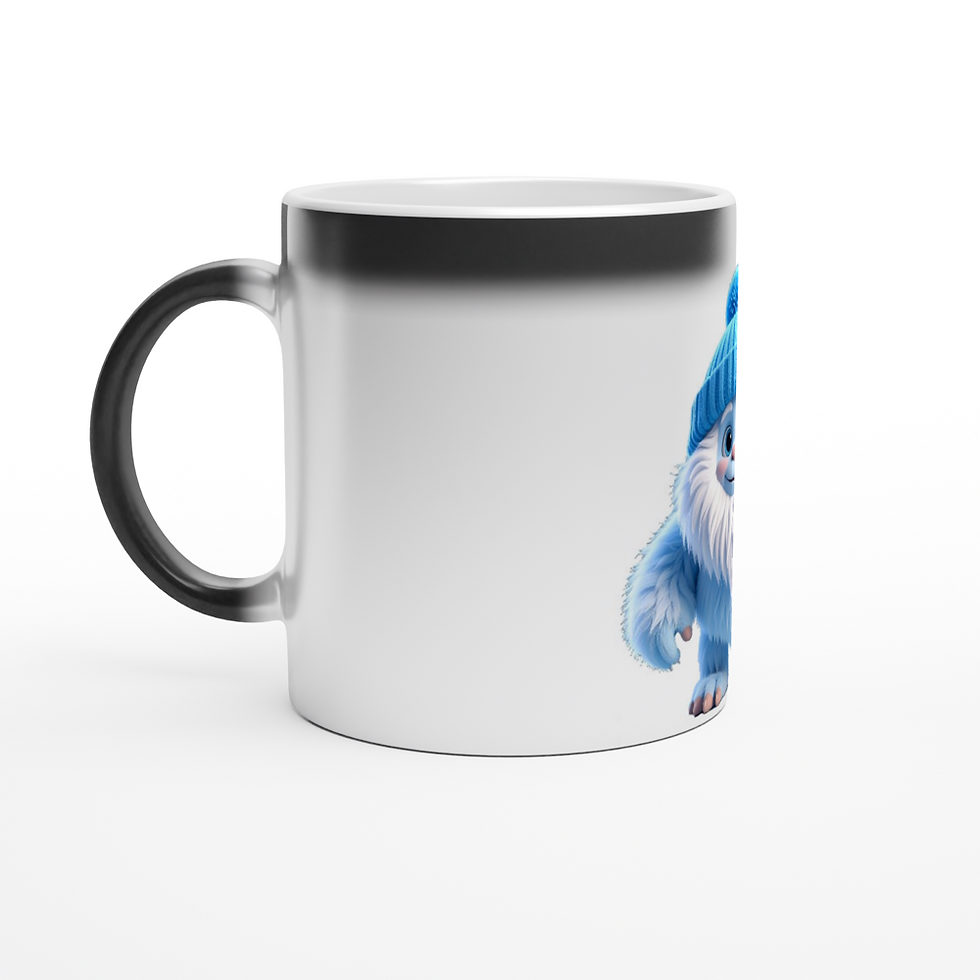 Miniaturbild: LUNULIS * YETI *Magic 11oz (325ml) Ceramic Mug / MAGISCHE TASSE