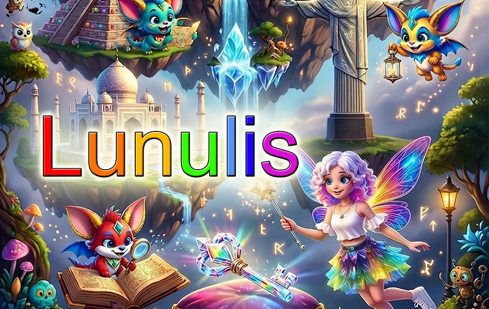 Die kleine Feenkönigin, die Lunulis und die Wunder der Welt, der gläserne Schlüssel