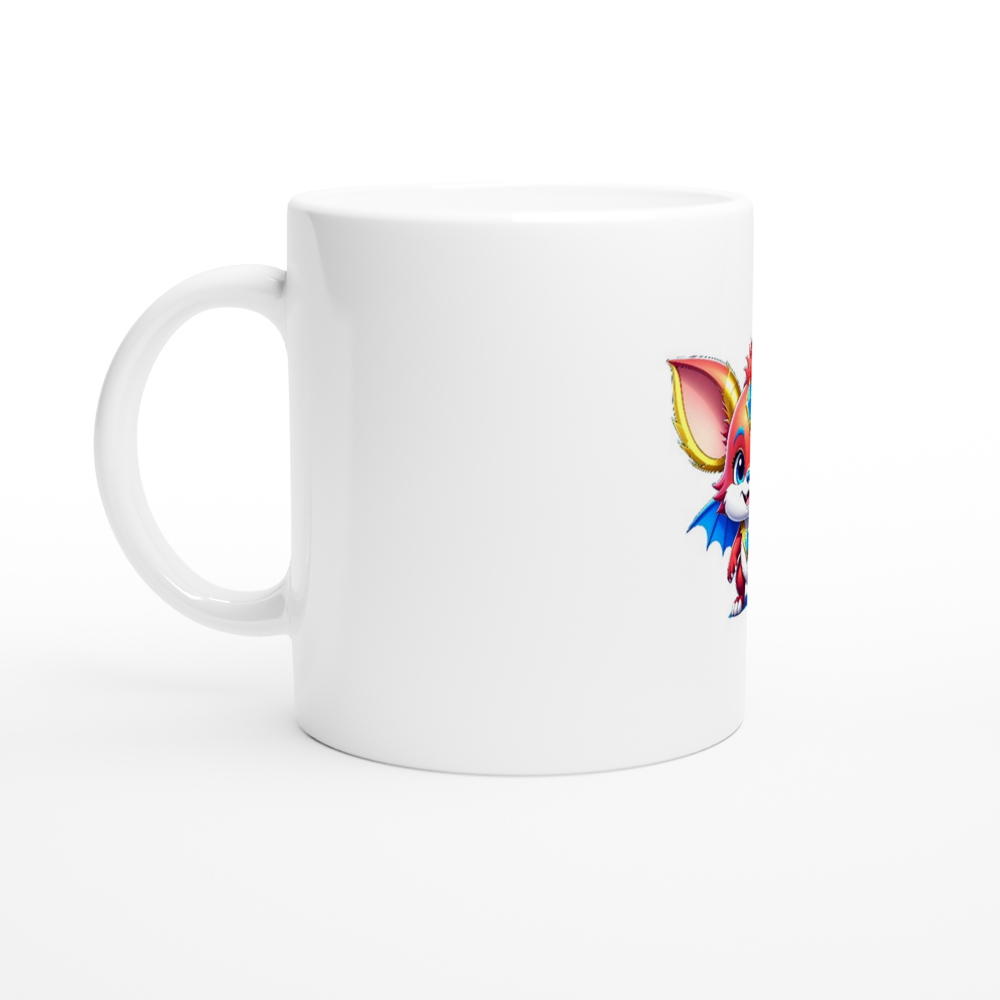 LUNULIS * LIO * White 11oz (325ml) Ceramic Mug / PORZELLANTASSE
