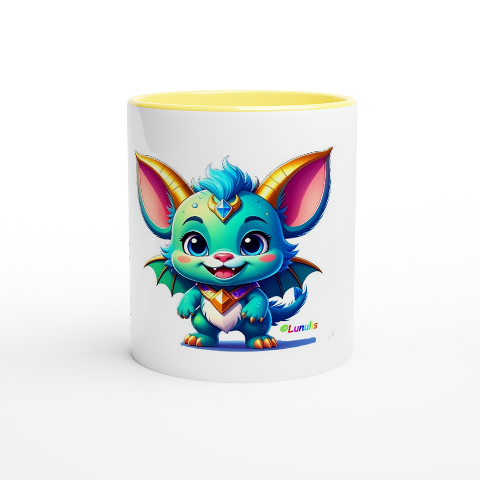 LUNULIS * NEOLI * White 11oz (325ml) Ceramic Mug / KERAMIK TASSE