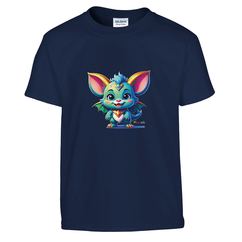 Miniaturbild: LUNULIS * NEOLI * Classic Kids Crewneck T-shirt | KINDER RUNDHALS SHIRT