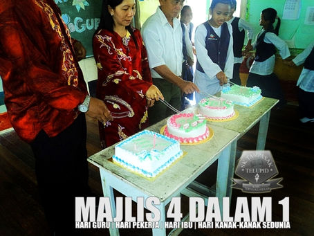 MAJLIS 4 DALAM 1 PERINGKAT SK TAMPASAK 2012