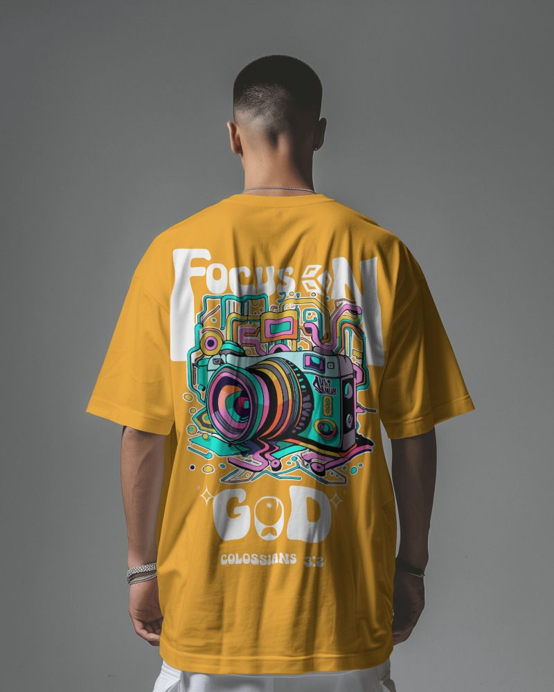Thumbnail: FOCUS ON GOD | Oversized | T-Shirts