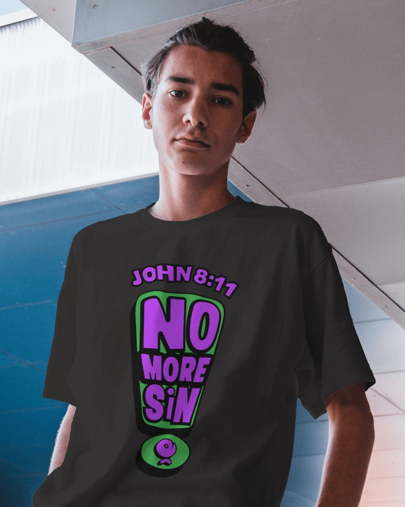 Thumbnail: NO MORE SIN | Oversized | T-Shirts
