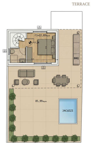 Elliniko boutique residences — apartment floor plan