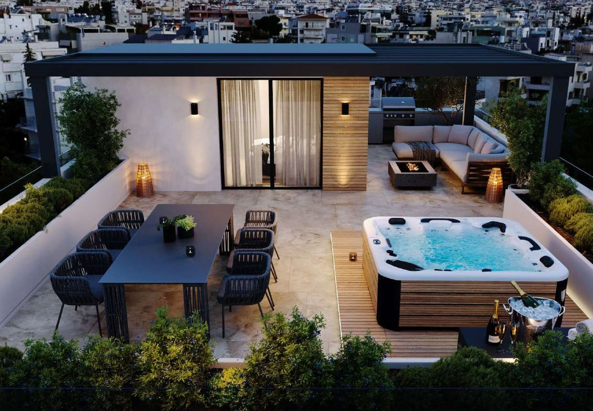 Elliniko boutique residences — interior render