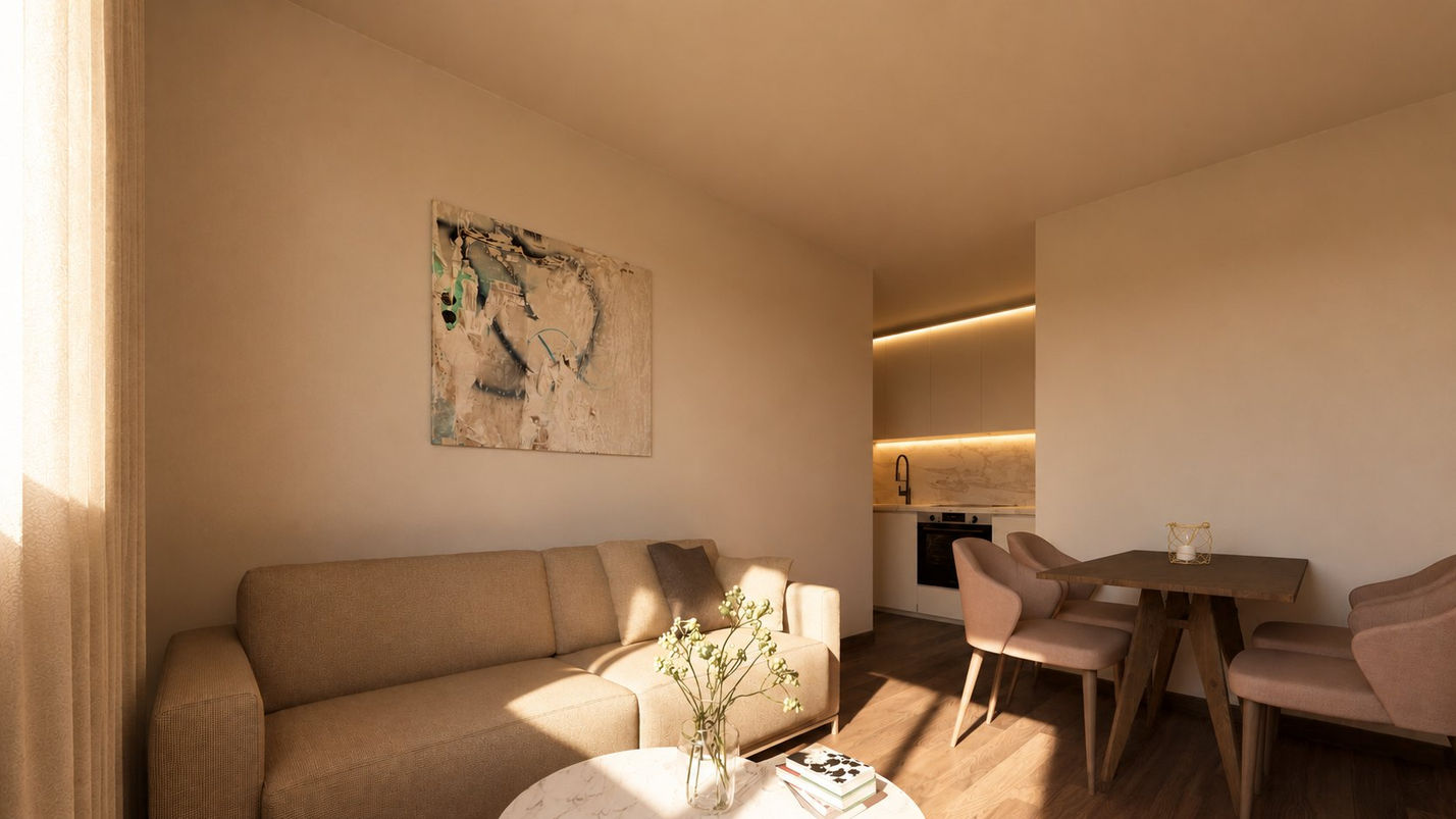 Neos Kosmos residences — interior render