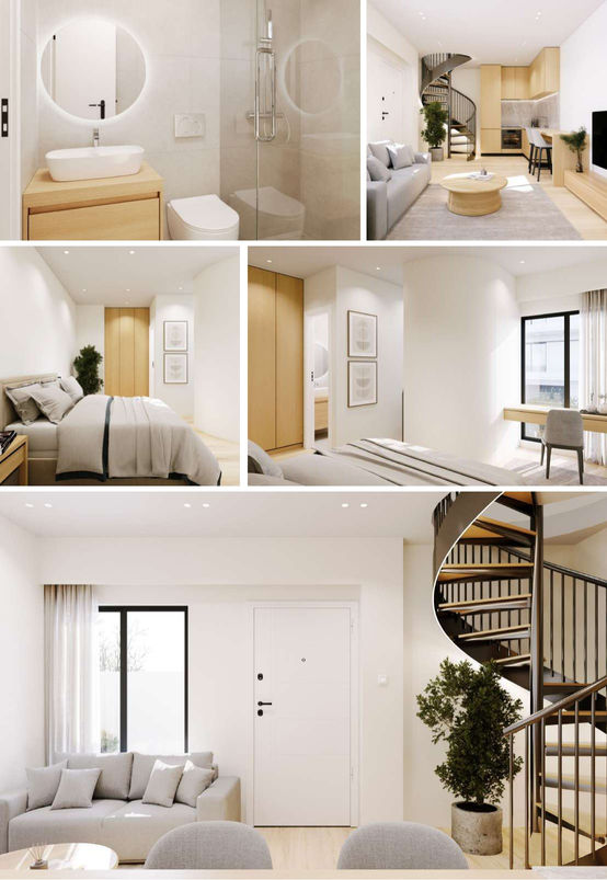 Elliniko boutique residences — interior render