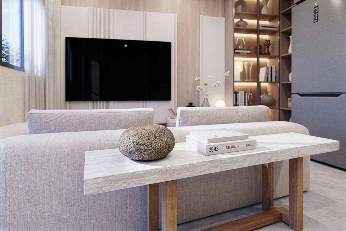 Ampelokipi residences — interior render