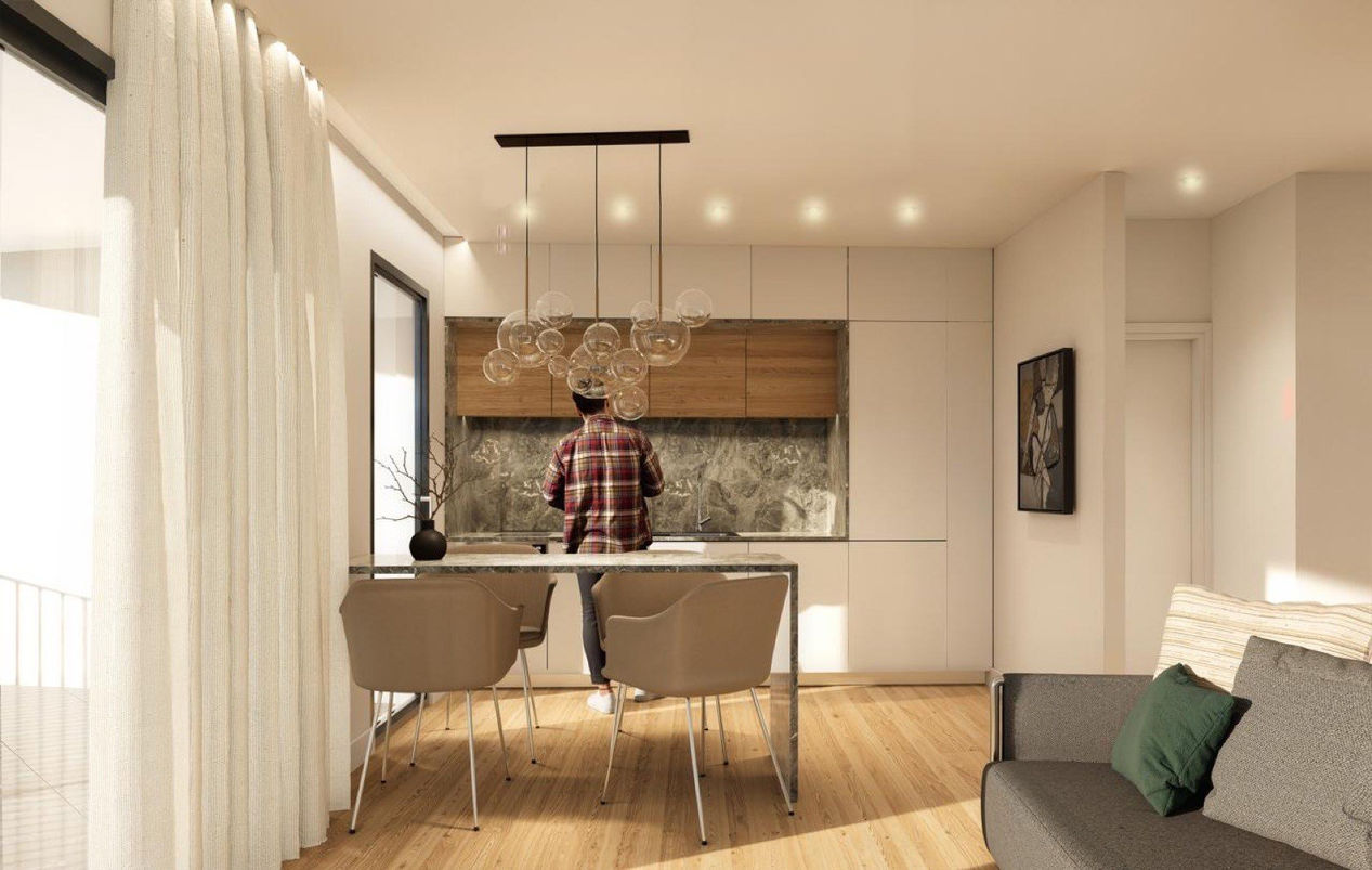 Ano Glyfada new residences — interior render