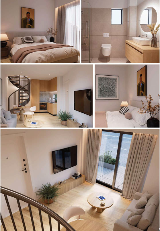 Elliniko boutique residences — interior render