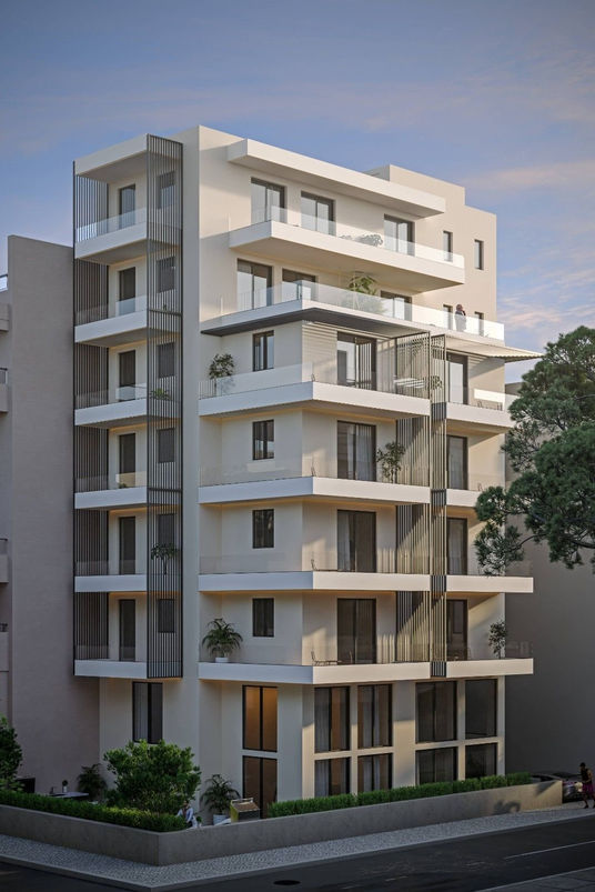Ampelokipi residences — exterior render