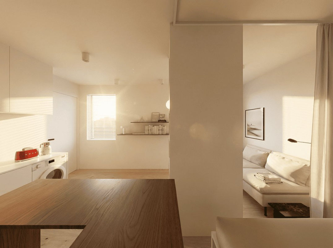 Kerameikos residence — interior render