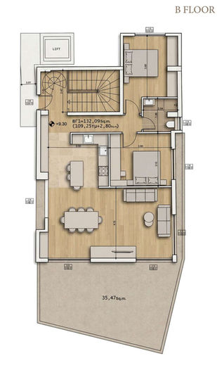 Elliniko boutique residences — apartment floor plan