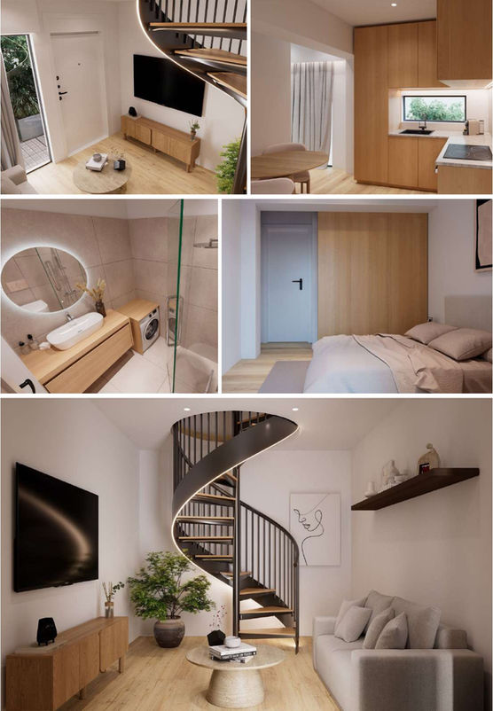 Elliniko boutique residences — interior render