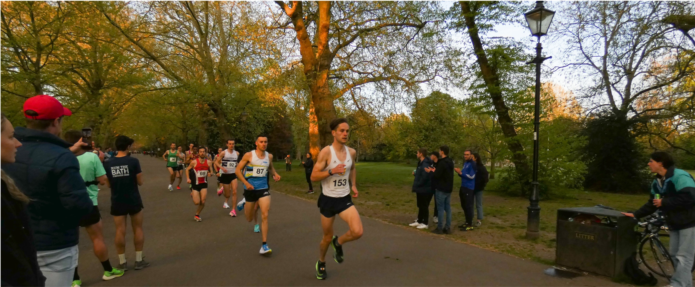 Jack Rowe and Adam Hickey racing